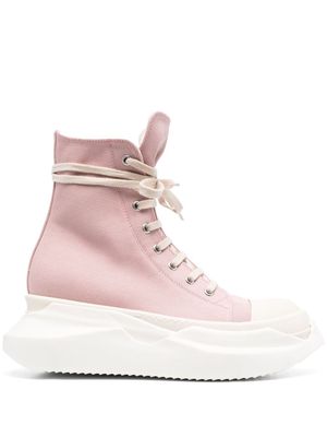 Rick Owens DRKSHDW Abstract high-top sneakers - Pink