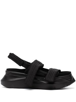 Rick Owens DRKSHDW Abstract-sole chunky sandals - Black