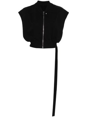 Rick Owens DRKSHDW Babel Tatlin zip-up sweatshirt - Black