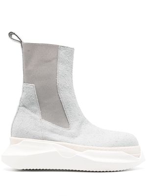 Rick Owens DRKSHDW Beatle Turbo Cyclops panelled boots - Blue