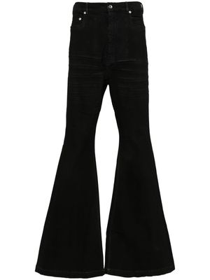 Rick Owens DRKSHDW Bolan high-rise bootcut jeans - Black