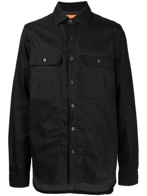 Rick Owens DRKSHDW button-up denim shirt - Black