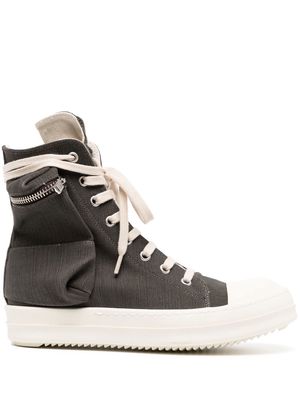 Rick Owens DRKSHDW Cargo high-top sneakers - Grey