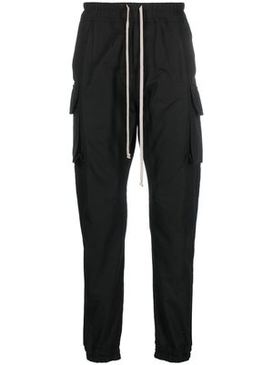 Rick Owens DRKSHDW cargo tapered trousers - Black