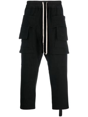 Rick Owens DRKSHDW cargo track pants - Black