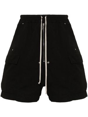 Rick Owens DRKSHDW Cargobela cotton bermuda shorts - Black