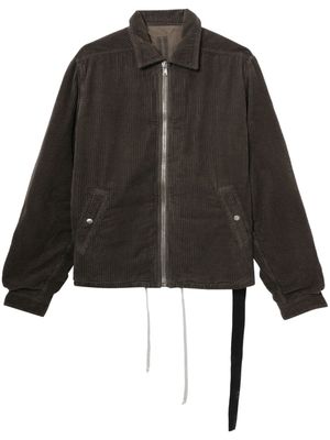 Rick Owens DRKSHDW corduroy cotton shirt jacket - Brown