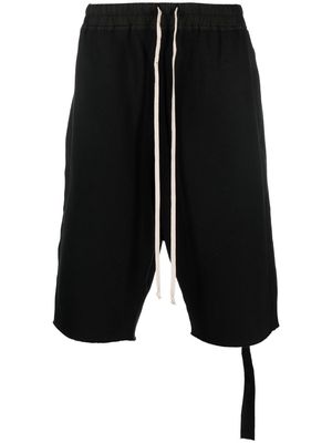 Rick Owens DRKSHDW cotton below-knee shorts - Black