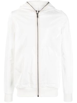 Rick Owens DRKSHDW cotton-blend hooded jacket - White