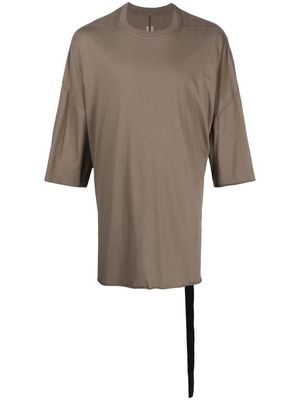 Rick Owens DRKSHDW cotton oversize T-shirt - Brown