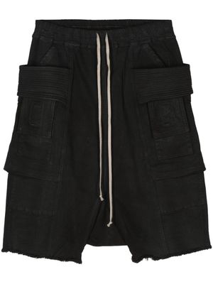 Rick Owens DRKSHDW Creatch cargo shorts - Black