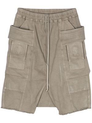 Rick Owens DRKSHDW Creatch cargo shorts - Grey