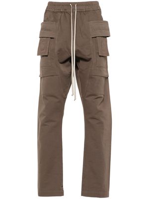 Rick Owens DRKSHDW Creatch cargo trousers - Brown