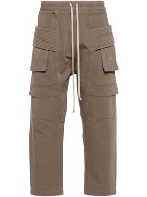 Rick Owens DRKSHDW Creatch drop-crotch trousers - Brown