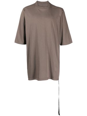 Rick Owens DRKSHDW crew-neck organic cotton T-shirt - Brown