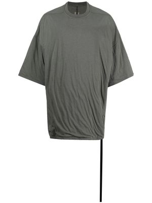 Rick Owens DRKSHDW crinkled cotton T-shirt - Grey