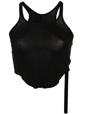 Rick Owens DRKSHDW cropped cotton tank top - Black