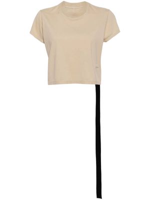 Rick Owens DRKSHDW cropped short-sleeve T-shirt - Neutrals