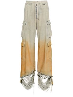 Rick Owens DRKSHDW Double Cargo Jumbo Belas wide-leg jeans - Blue