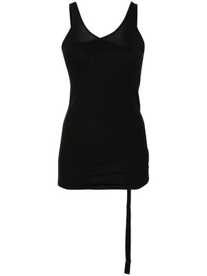 Rick Owens DRKSHDW Double Ziggy tank top - Black