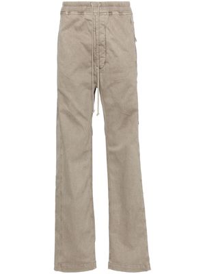 Rick Owens DRKSHDW drawstring straight trousers - Grey