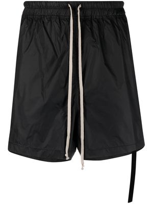 Rick Owens DRKSHDW drawstring-waist mini shorts - Black