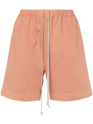 Rick Owens DRKSHDW drawstring-waistband cotton shorts - Pink