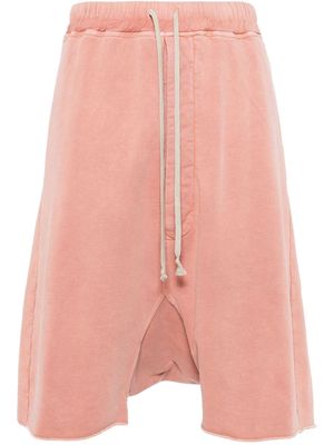 Rick Owens DRKSHDW drop-crotch shorts - Pink