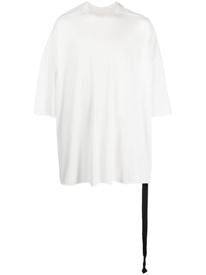 Rick Owens DRKSHDW drop-shoulder cotton T-shirt - White