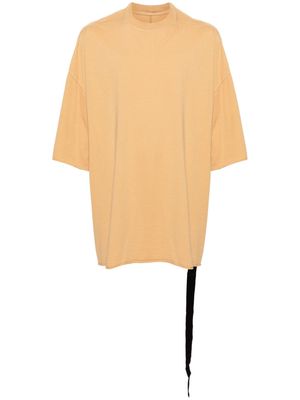 Rick Owens DRKSHDW drop-shoulder organic cotton T-shirt - Yellow