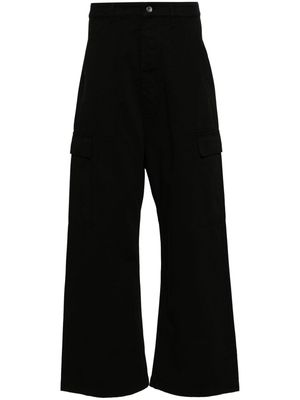 Rick Owens DRKSHDW DU01D1354TW cotton cargo trousers - Black