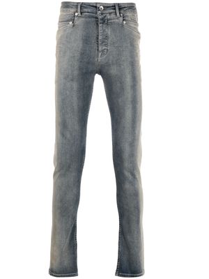 Rick Owens DRKSHDW faded skinny-cut jeans - Neutrals