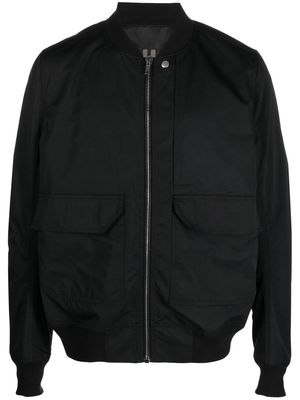 Rick Owens DRKSHDW flap pocket bomber jacket - Black