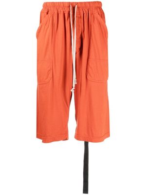 Rick Owens DRKSHDW Fogachine bermuda shorts - Orange