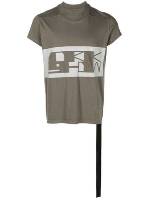 Rick Owens DRKSHDW graphic-print organic-cotton T-shirt - Grey