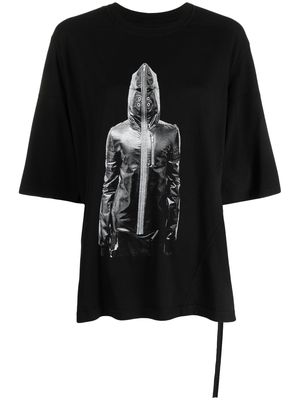Rick Owens DRKSHDW graphic-print short-sleveed T-shirt - Black