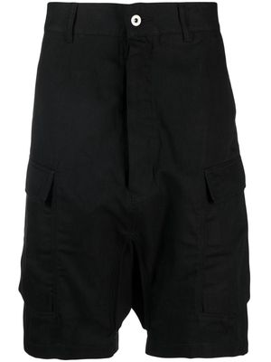 Rick Owens DRKSHDW Japanese drop-crotch denim shorts - Black