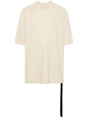 Rick Owens DRKSHDW Jumbo organic-cotton T-shirt - Neutrals