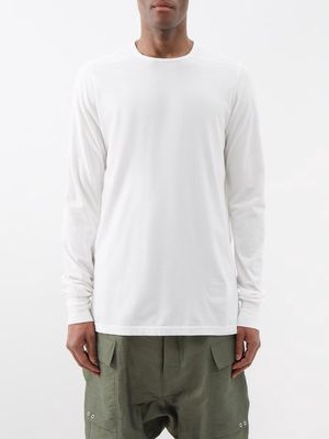 Rick Owens Drkshdw - Levels Cotton-jersey T-shirt - Mens - White