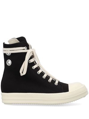 Rick Owens DRKSHDW Lido canvas sneakers - Black