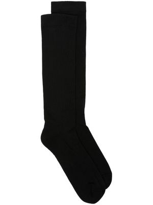 Rick Owens DRKSHDW Lido knee-high socks - Black