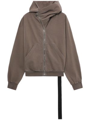 Rick Owens DRKSHDW Lido Mountain cotton hoodie - Brown