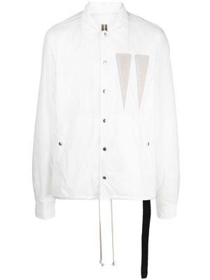 Rick Owens DRKSHDW lightweight shirt jacket - White