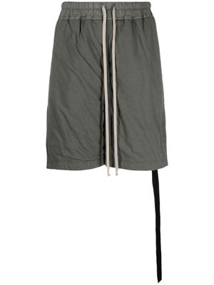 Rick Owens DRKSHDW Long Boxers cotton shorts - Grey