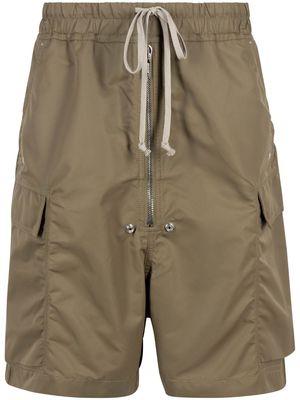 Rick Owens DRKSHDW Luxor Cargobela drop-crotch shorts - Green