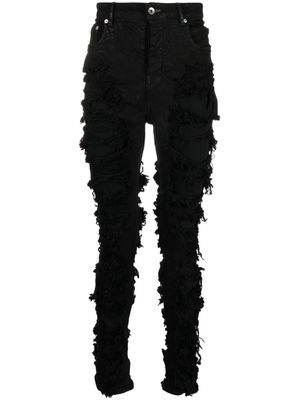 Rick Owens DRKSHDW Luxor Detroit low-rise skinny jeans - Black