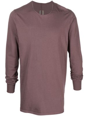 Rick Owens DRKSHDW Luxor Level panelled cotton T-shirt - Purple