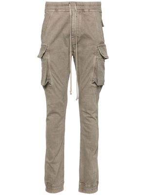 Rick Owens DRKSHDW Mastodon Cut mid-rise slim-fit trousers - Grey