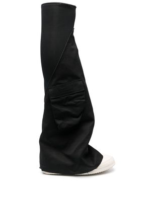 Rick Owens DRKSHDW Moody Fetish knee-length boots - Black