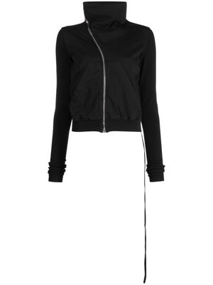 Rick Owens DRKSHDW Mountain asymmetric cotton sweatshirt - Black
